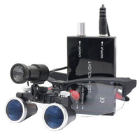 Lupas Dentales OrionView con Luz LED y Magnificación Binocular