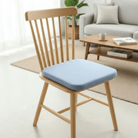Coussin d'assise en mousse à mémoire de forme pour soutien du coccyx et lombaire