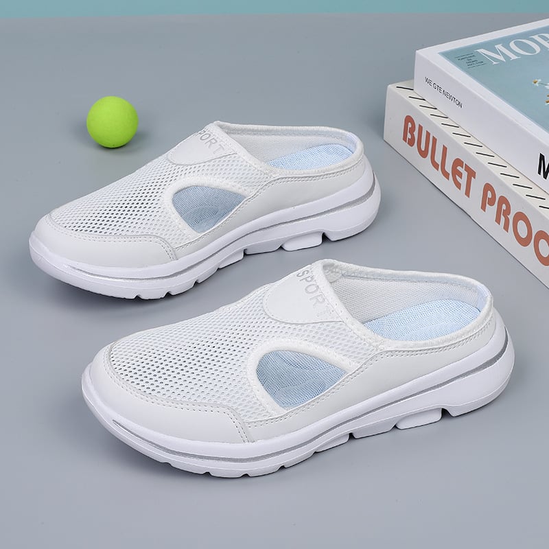 Chaussons orthopédiques confortables avec brides réglables et soutien de la voûte plantaire