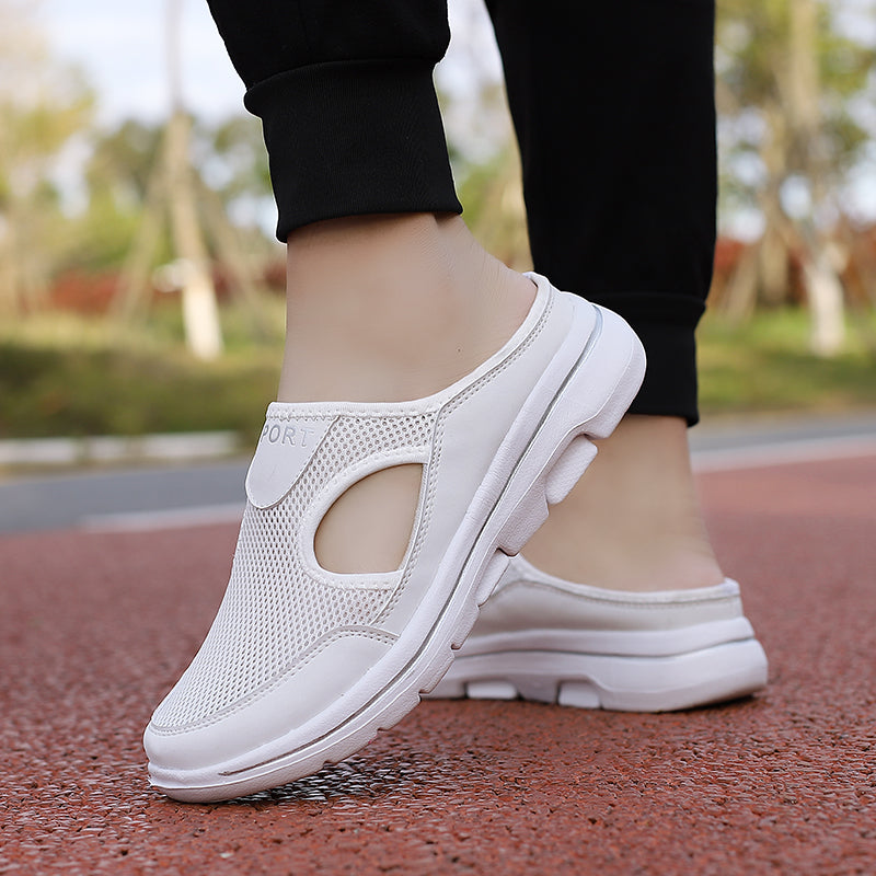 Chaussons orthopédiques confortables avec brides réglables et soutien de la voûte plantaire