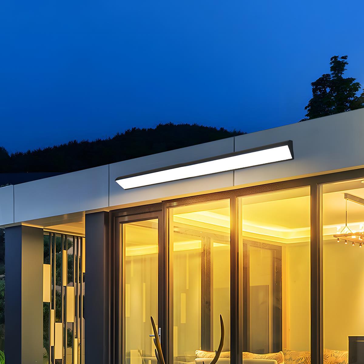 Outdoor LED Strip Light with IP65 Waterproof Rating and 120-Degree Adjustable Beam