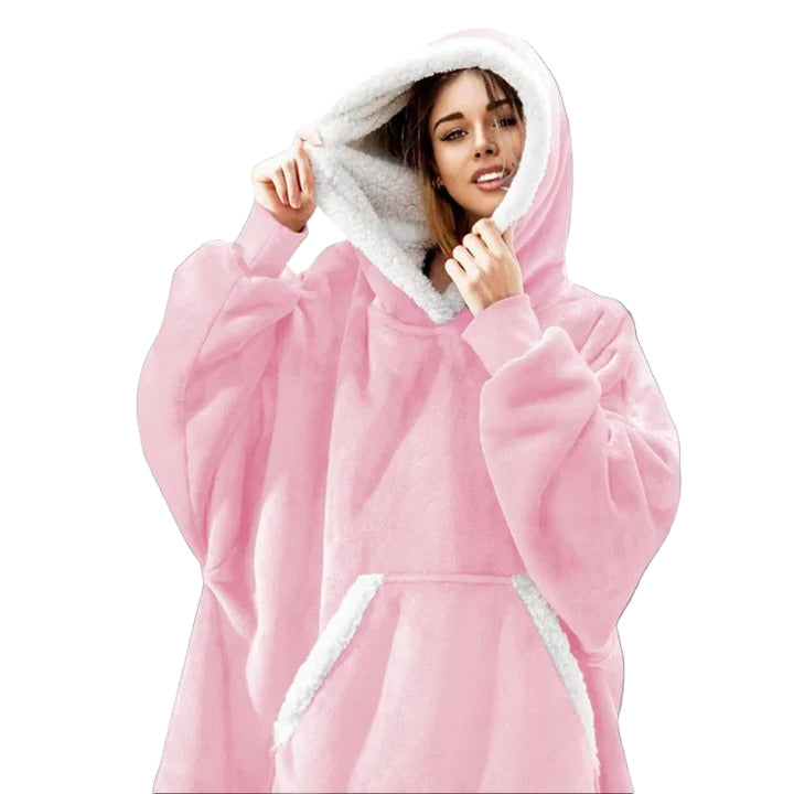 Oversized Wearable Blanket Hoodie for Adults