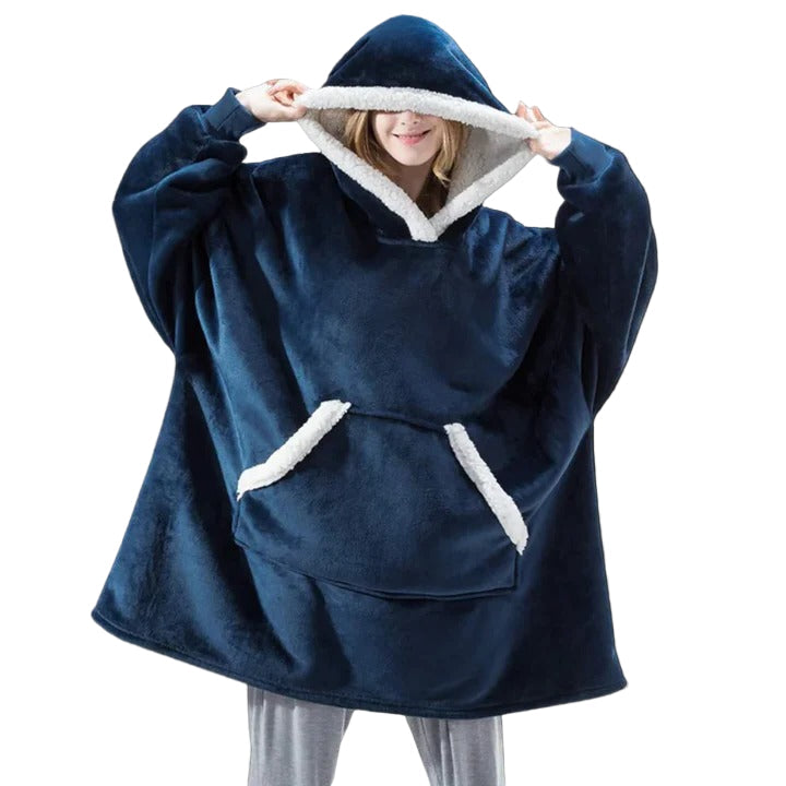 Oversized Wearable Blanket Hoodie for Adults