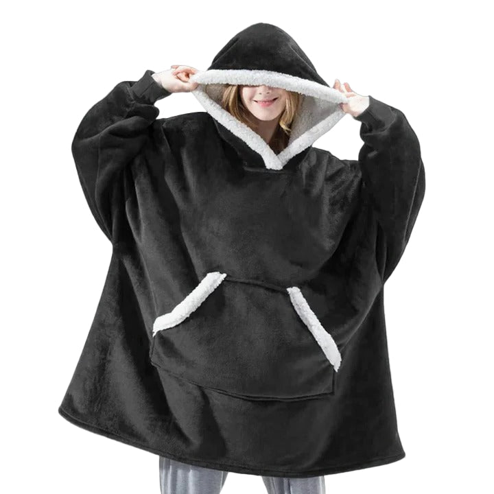 Oversized Wearable Blanket Hoodie for Adults