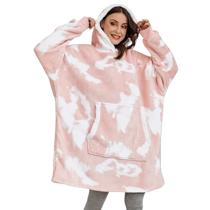 Oversized Wearable Blanket Hoodie for Adults