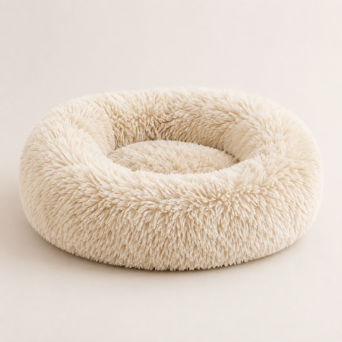 Panier apaisant moelleux pour chien - lavable en machine, design douillet