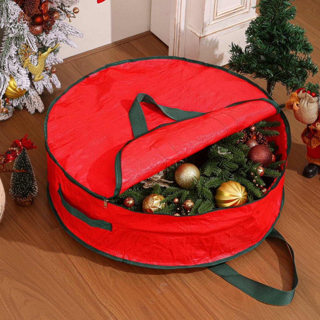 Polypropylene Garland Storage Bag and Christmas Decoration Organizer