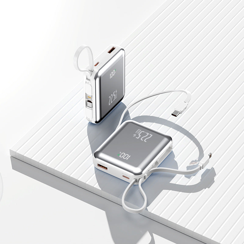 Portable Battery Pack with Digital Charge Display