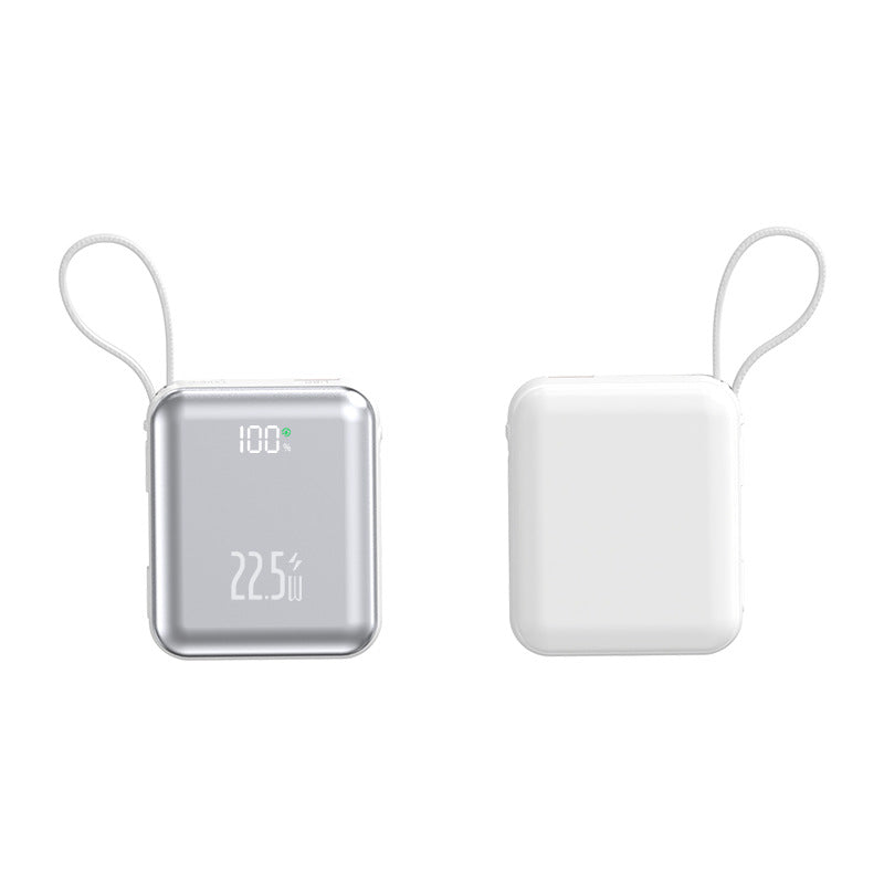 Portable Battery Pack with Digital Charge Display