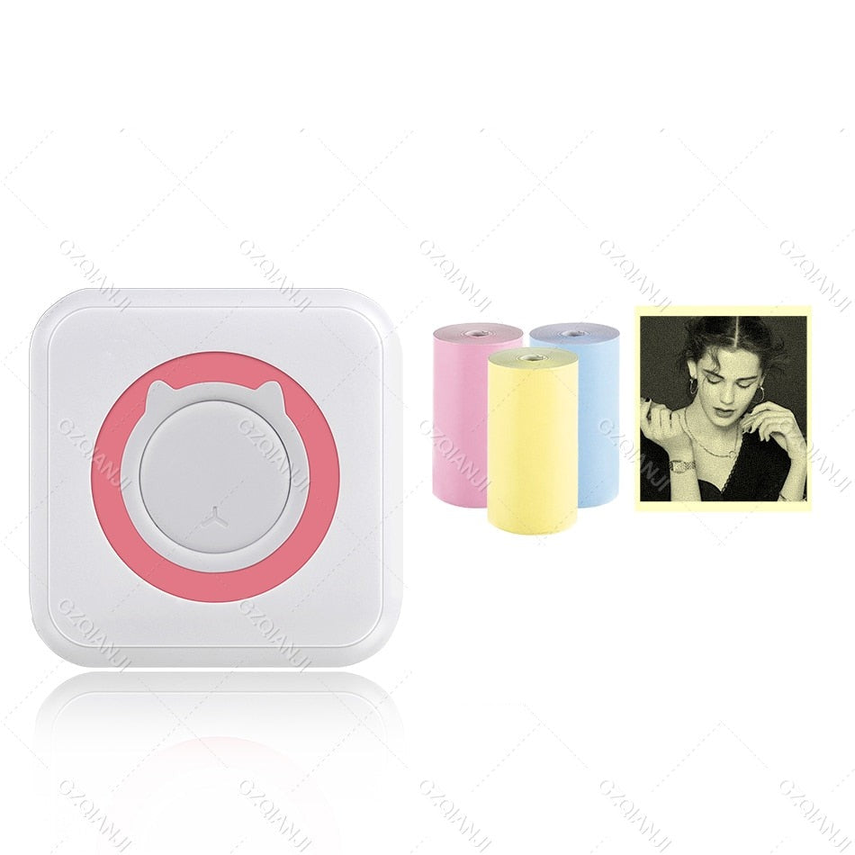 Mini-imprimante sans fil portative pour notes et photos