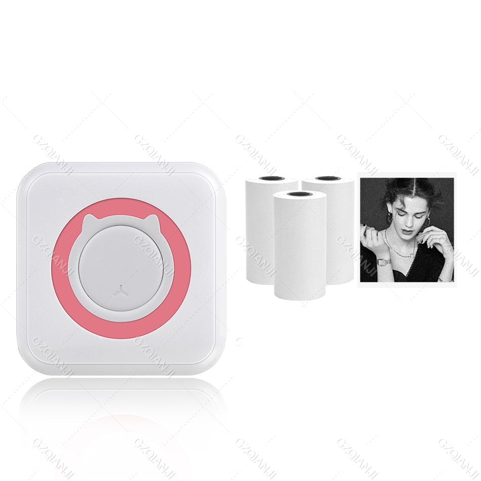 Mini-imprimante sans fil portative pour notes et photos