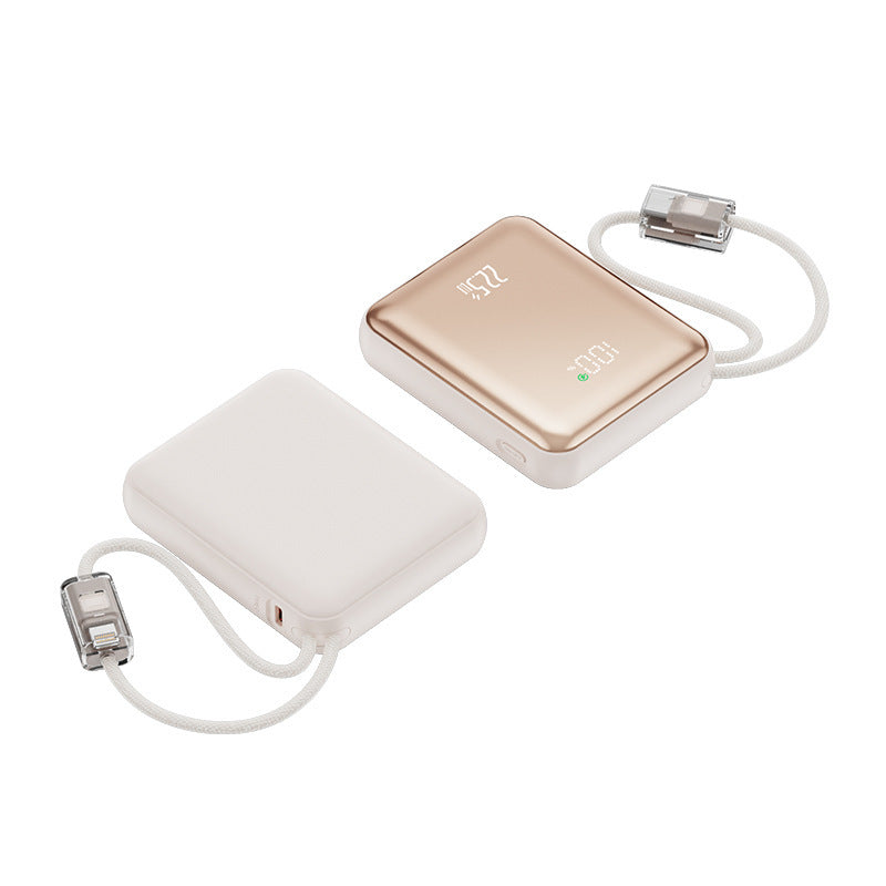 Power Bank with Integrated Fast Charging and Digital Display