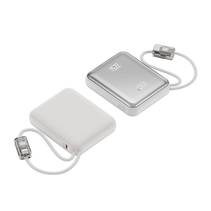 Power Bank with Integrated Fast Charging and Digital Display