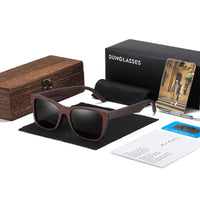 Lunettes de Soleil Premium Timbergrain avec Verres Polarisés UV400