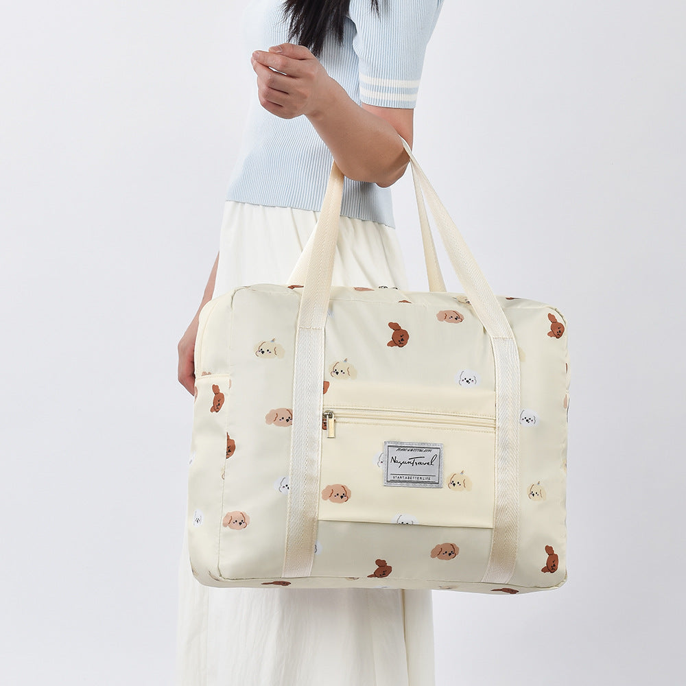 Printed Travel Duffel Bag