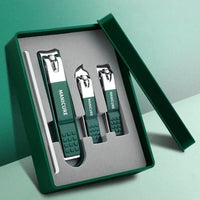 Set premium de coupe-ongles en acier inoxydable