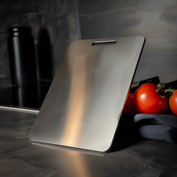 Professional Stainless Steel Cutting Board for Chefs