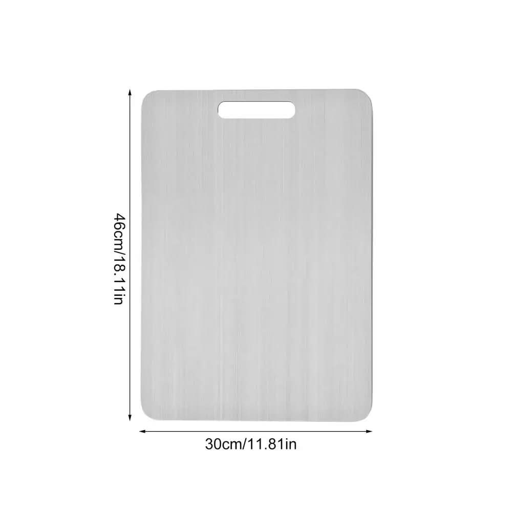 Professional Stainless Steel Cutting Board for Chefs