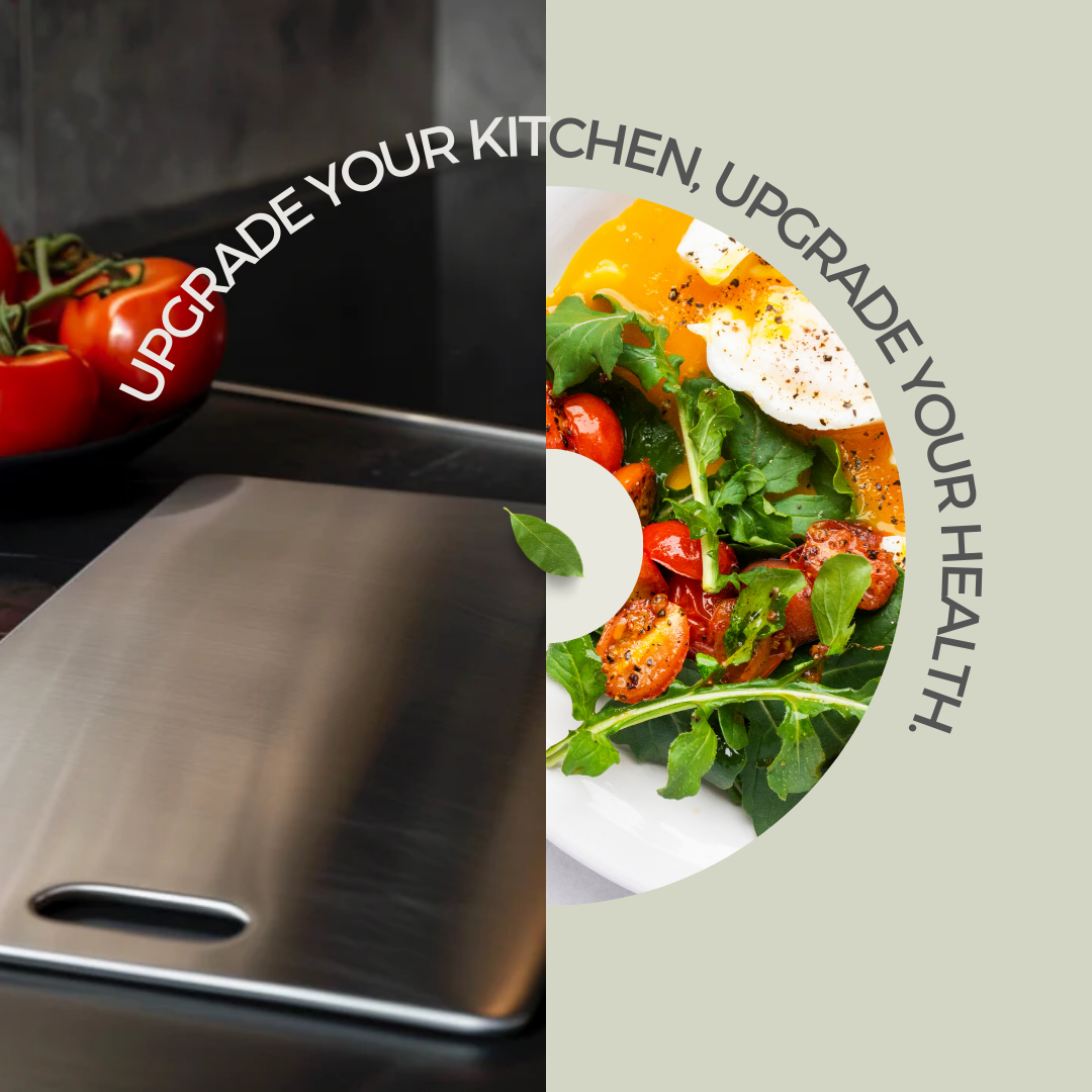 Professional Stainless Steel Cutting Board for Chefs