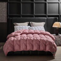 Couette en pur coton garnie à 95 % de duvet d’oie blanc