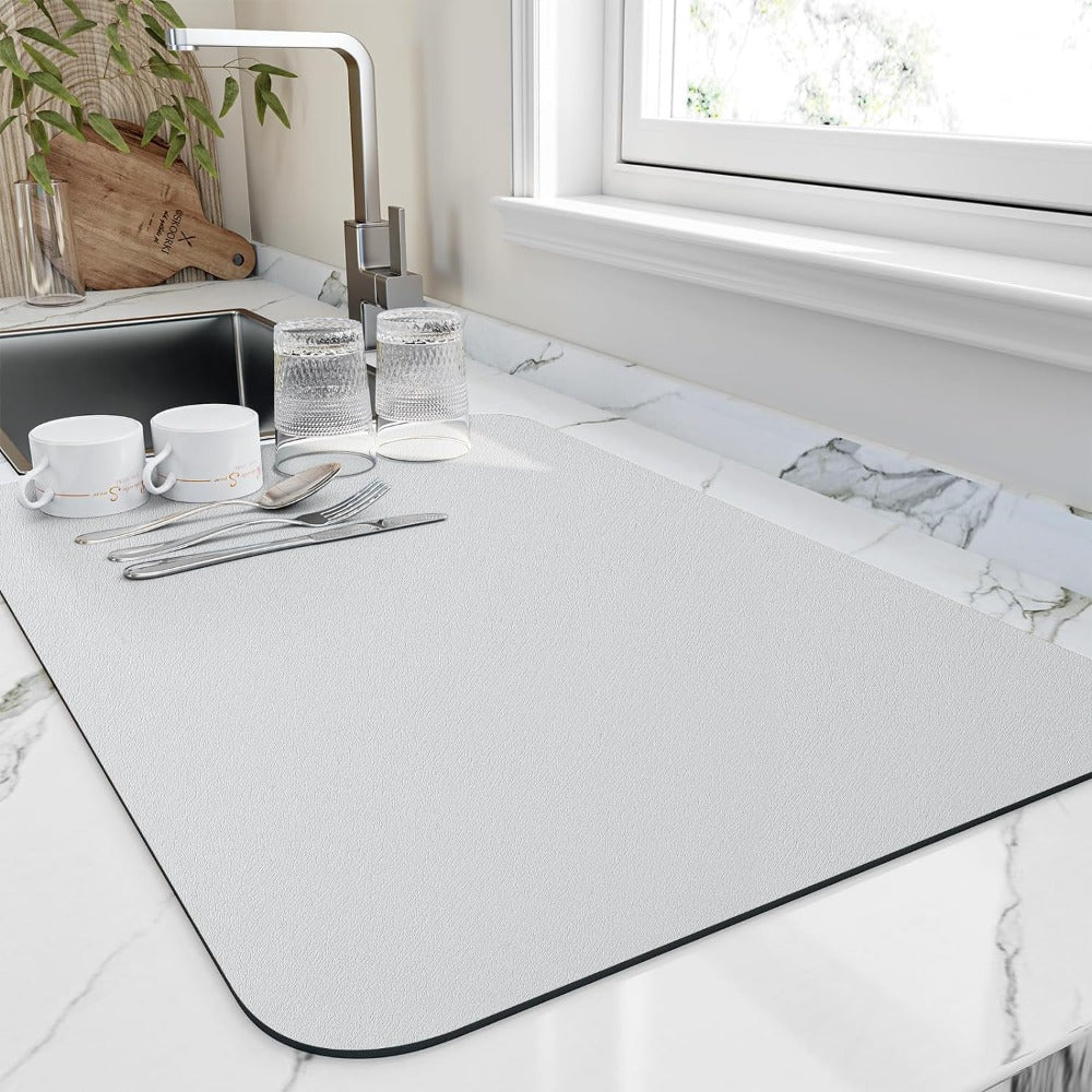 Quick-Dry Kitchen Dish Drying Mat