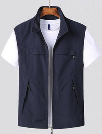 Quick-Drying Men's Vest for Autumn Outdoor Adventures