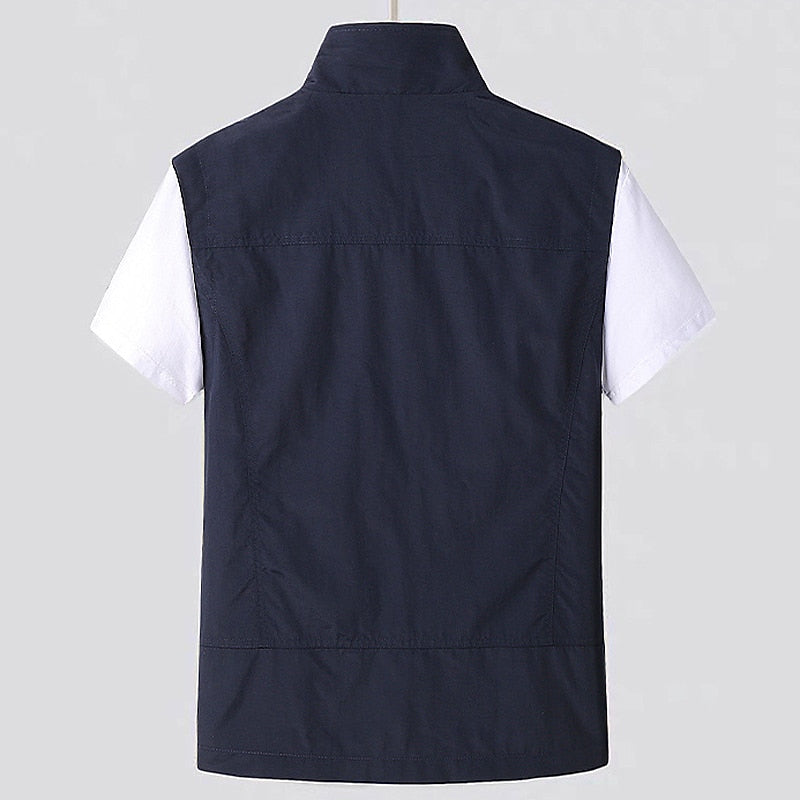 Quick-Drying Men's Vest for Autumn Outdoor Adventures