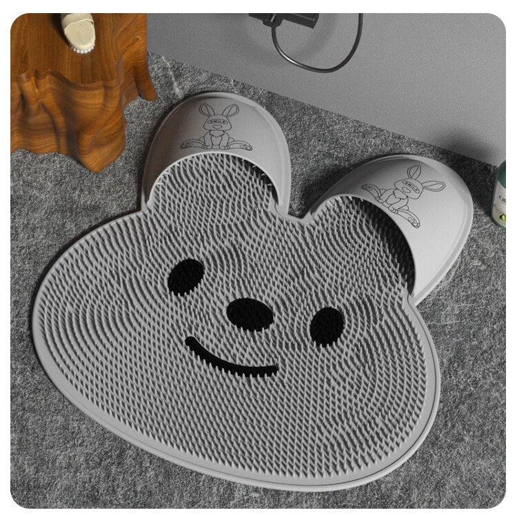Rabbit Massage Bath Mat