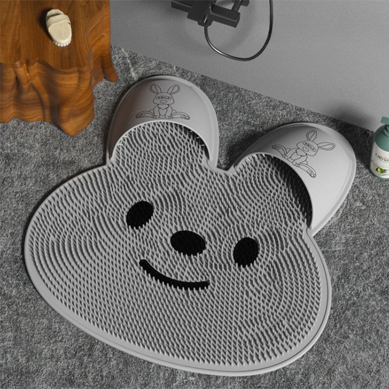 Rabbit Massage Bath Mat