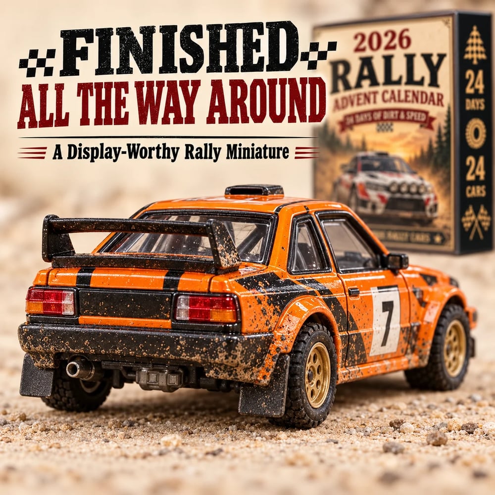 Rally Advent Calendar 2026 – 24 Days Full of Rally Cars to Collect