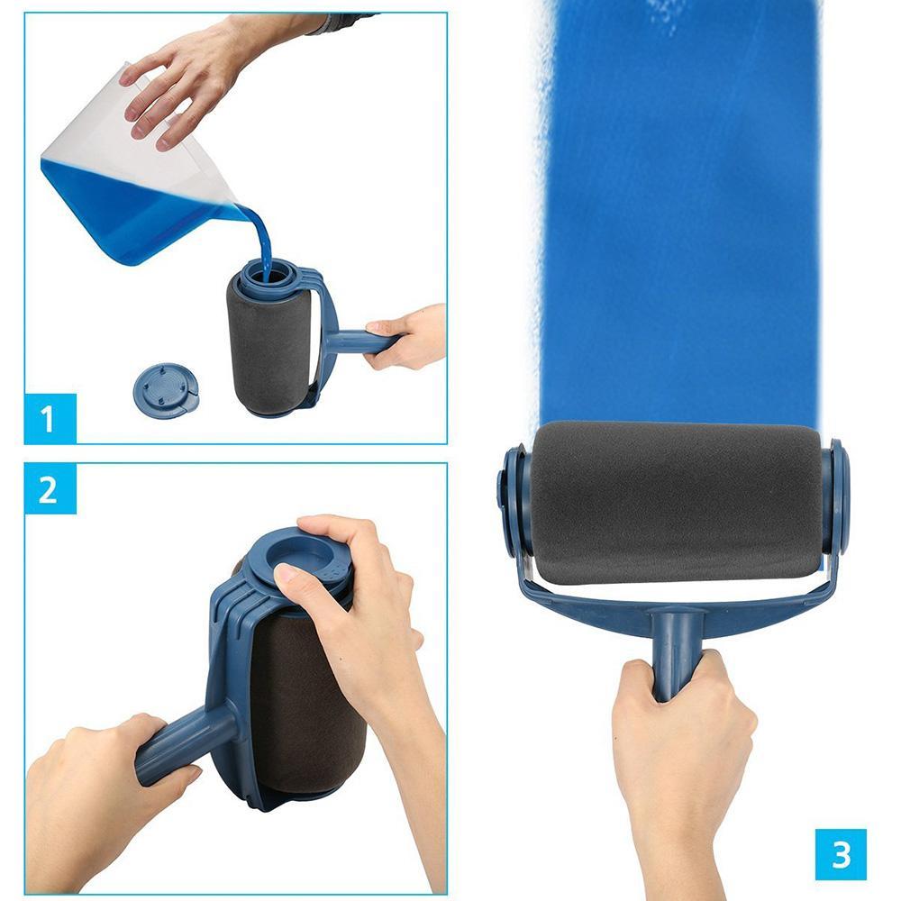 Refillable Paint Roller - 5 Pieces / 8 Pieces
