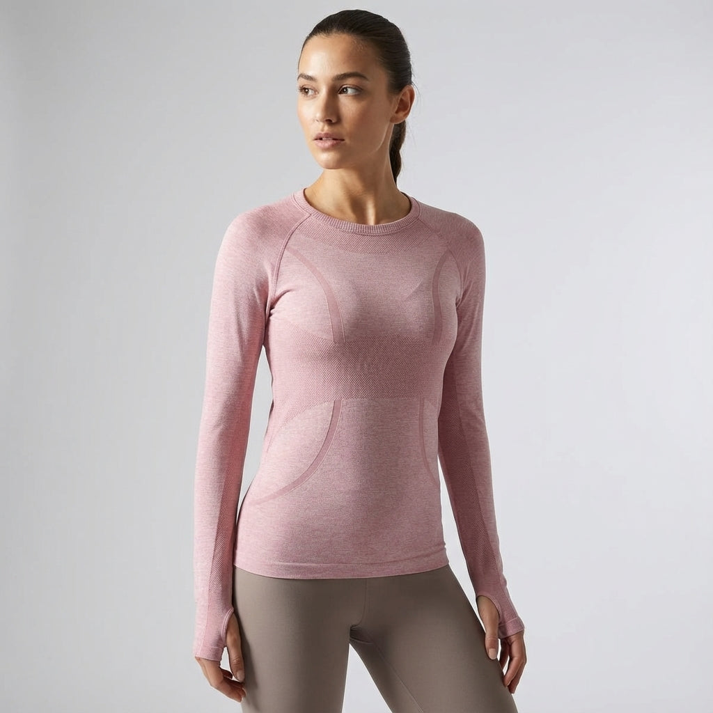 Regular Fit Long-Sleeve Running Shirt