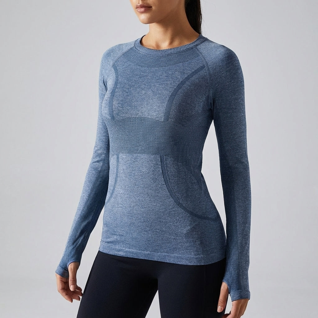 Regular Fit Long-Sleeve Running Shirt