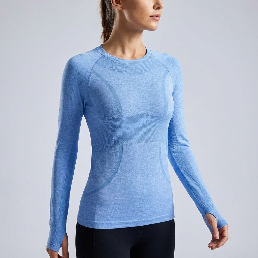 Regular Fit Long-Sleeve Running Shirt