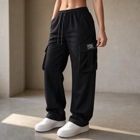 Relaxed Straight-Leg Cargo Pants