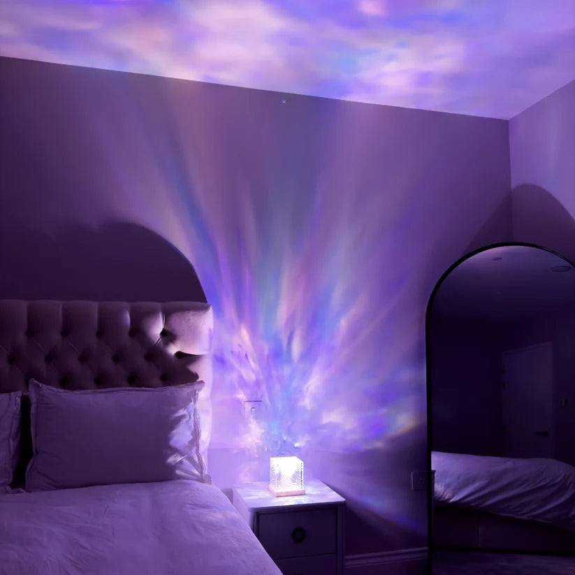 Relaxing Lamp LumaZen – Soothing Ambient Light, Wave Effect and Colors for Sleep and Serenity