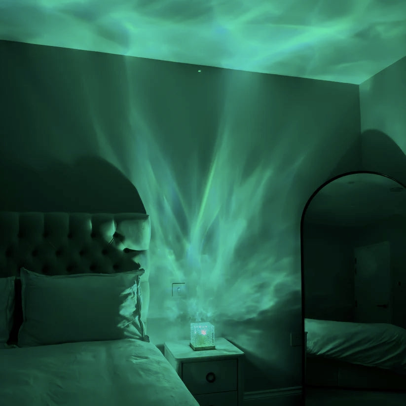 Relaxing Lamp LumaZen – Soothing Ambient Light, Wave Effect and Colors for Sleep and Serenity