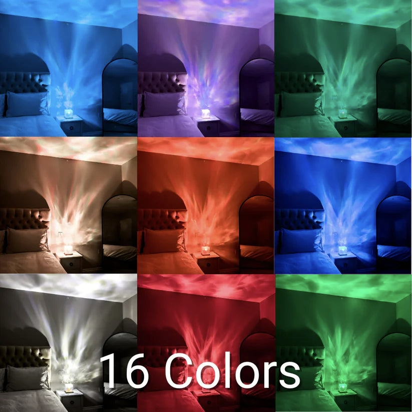 Relaxing Lamp LumaZen – Soothing Ambient Light, Wave Effect and Colors for Sleep and Serenity
