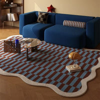 Tapis rétro ondulé