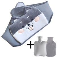 Faja para botella de agua caliente de felpa para comodidad