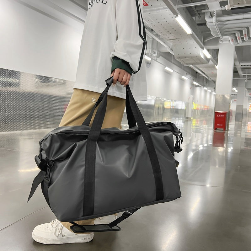 Robust Outdoor Duffel Bag with Waterproof Material and Reinforced Carry Handles