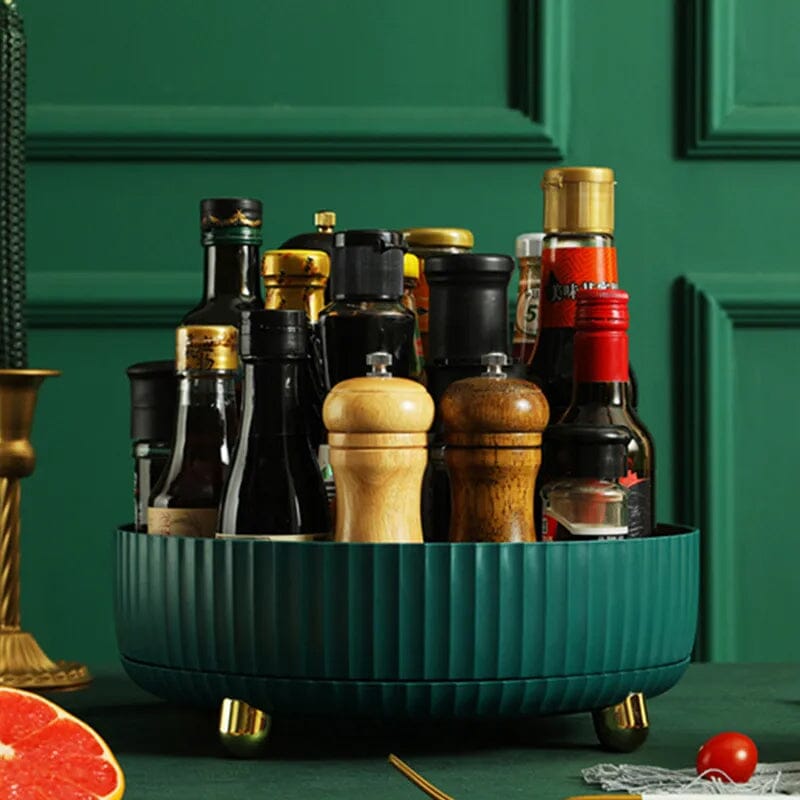 Rotating Kitchen and Pantry Storage Rack