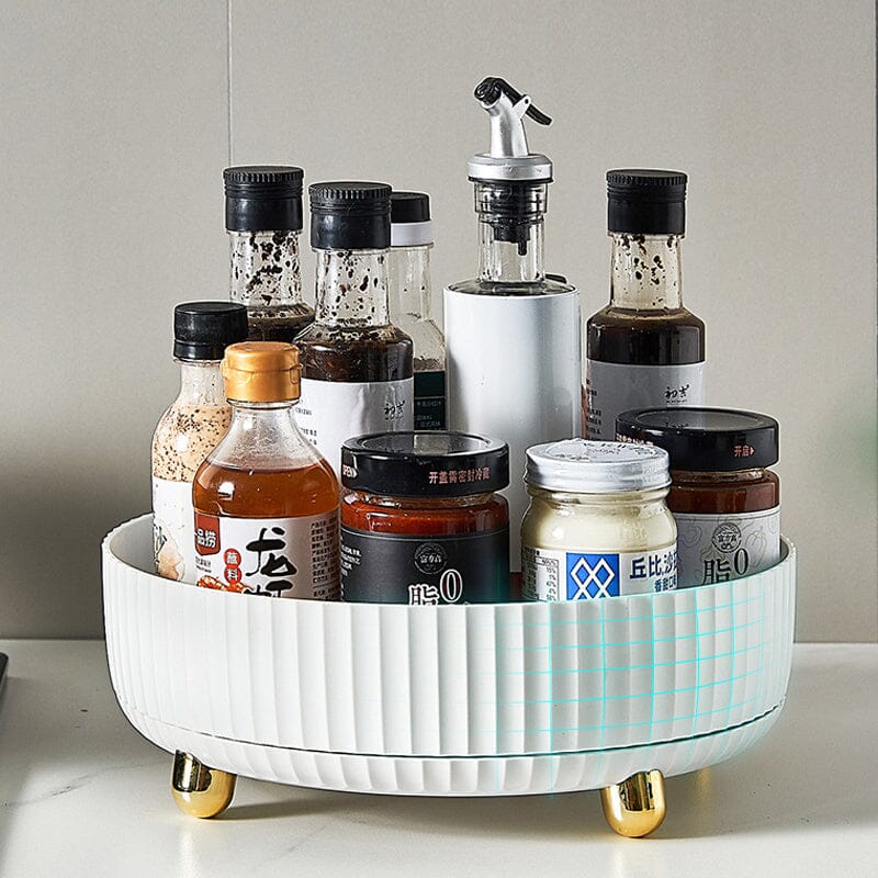 Rotating Kitchen and Pantry Storage Rack