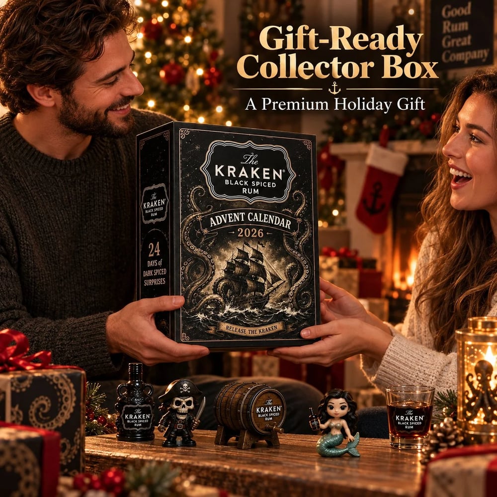 Calendrier de l'Avent au rhum – Compte à rebours de Noël de 24 jours avec mini-bouteilles