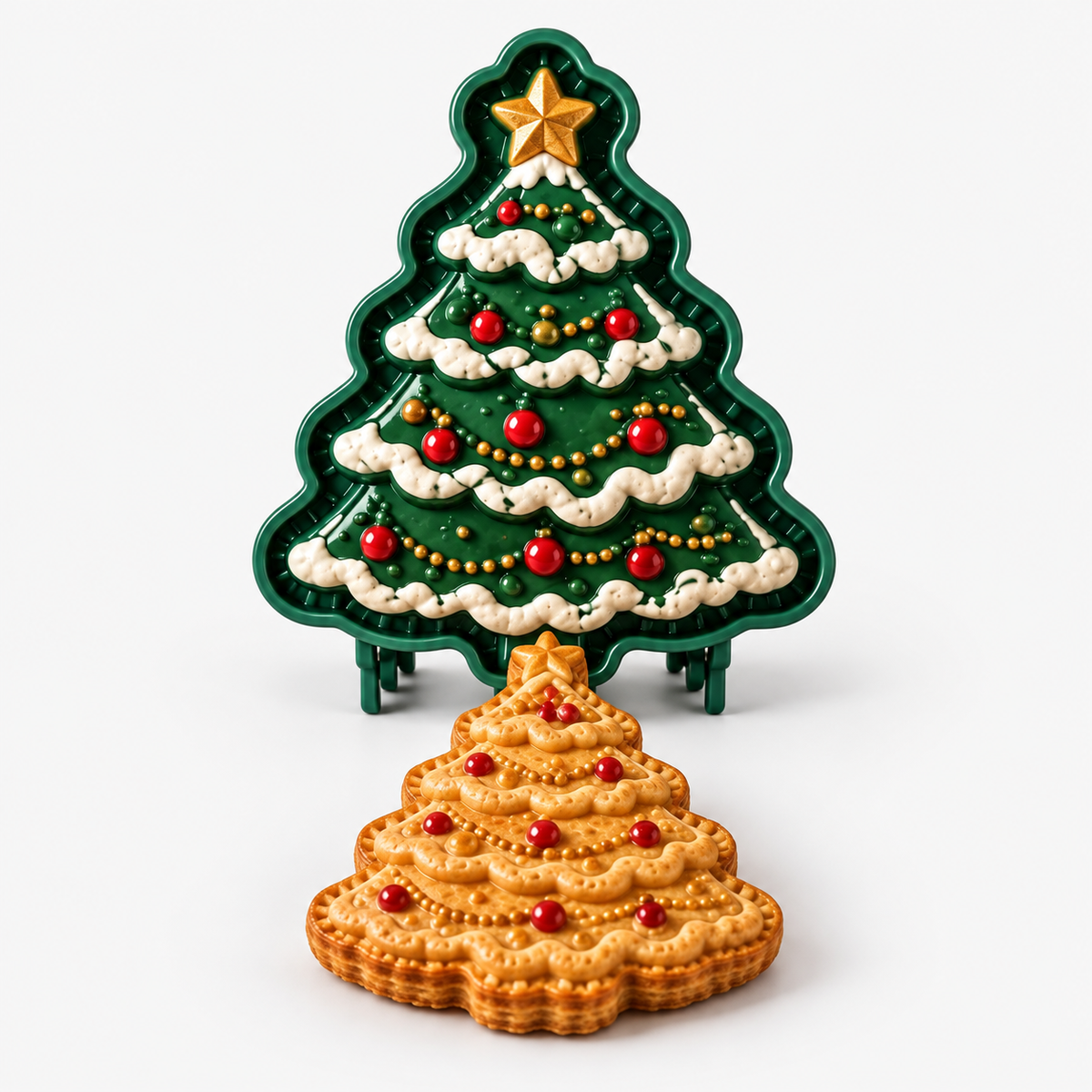 Santa Face Hand Pie Press