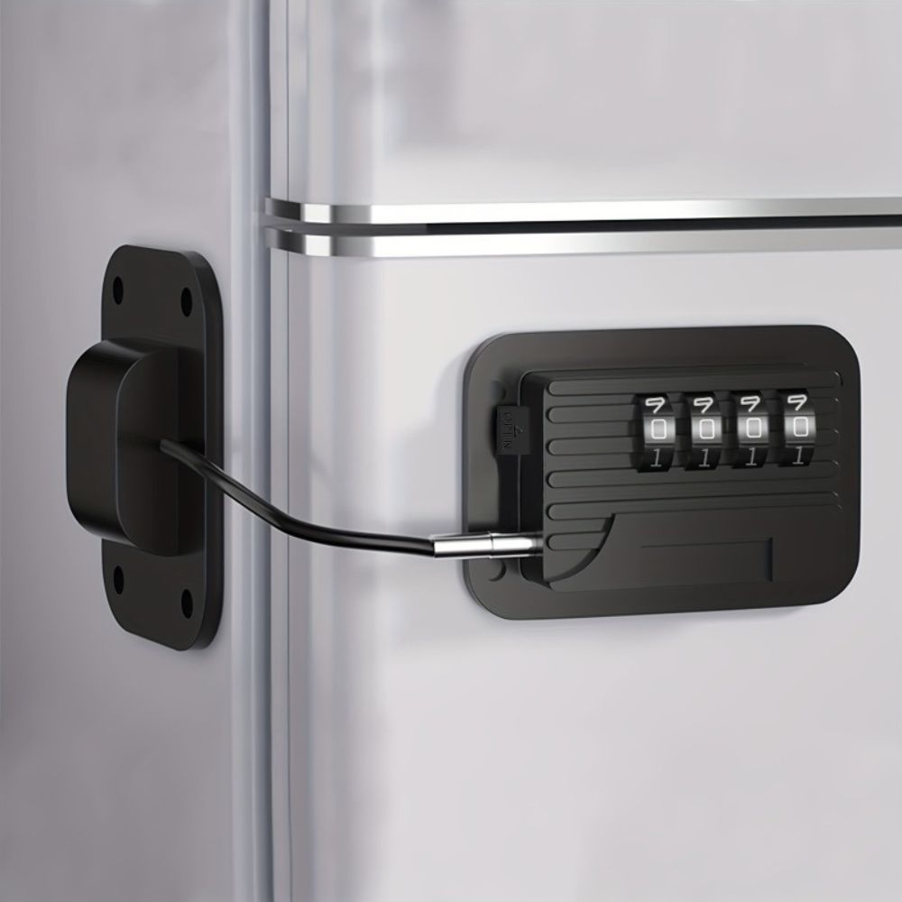 Serrure de sécurité à code pour porte de réfrigérateur