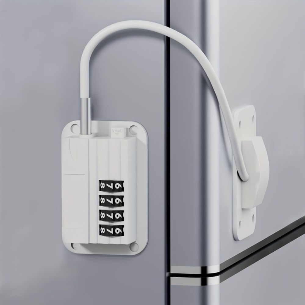 Serrure de sécurité à code pour porte de réfrigérateur