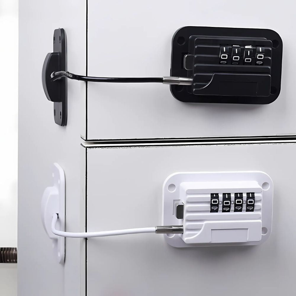 Serrure de sécurité à code pour porte de réfrigérateur