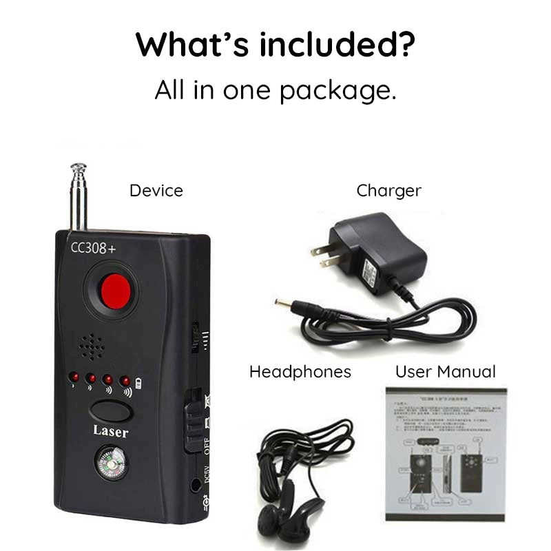 SentryScan | Bug Detector For Hidden Cameras And Microphones