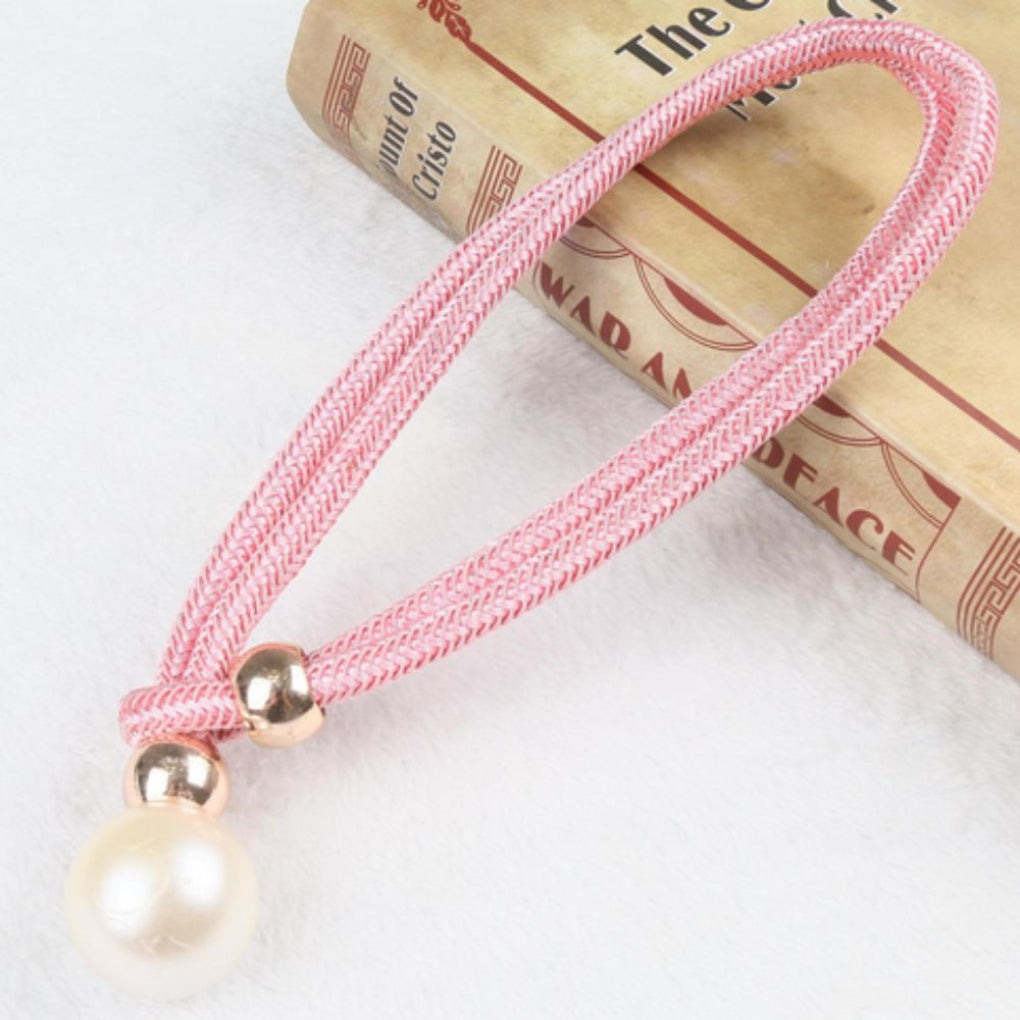 Lot de 2 attaches pour rideaux avec perles